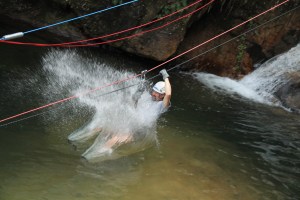 The Pirate making a splash!